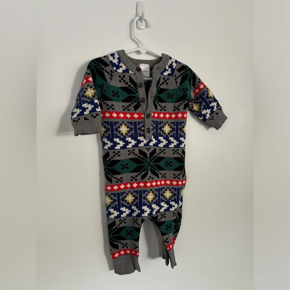 Hanna Andersson Sweater Romper